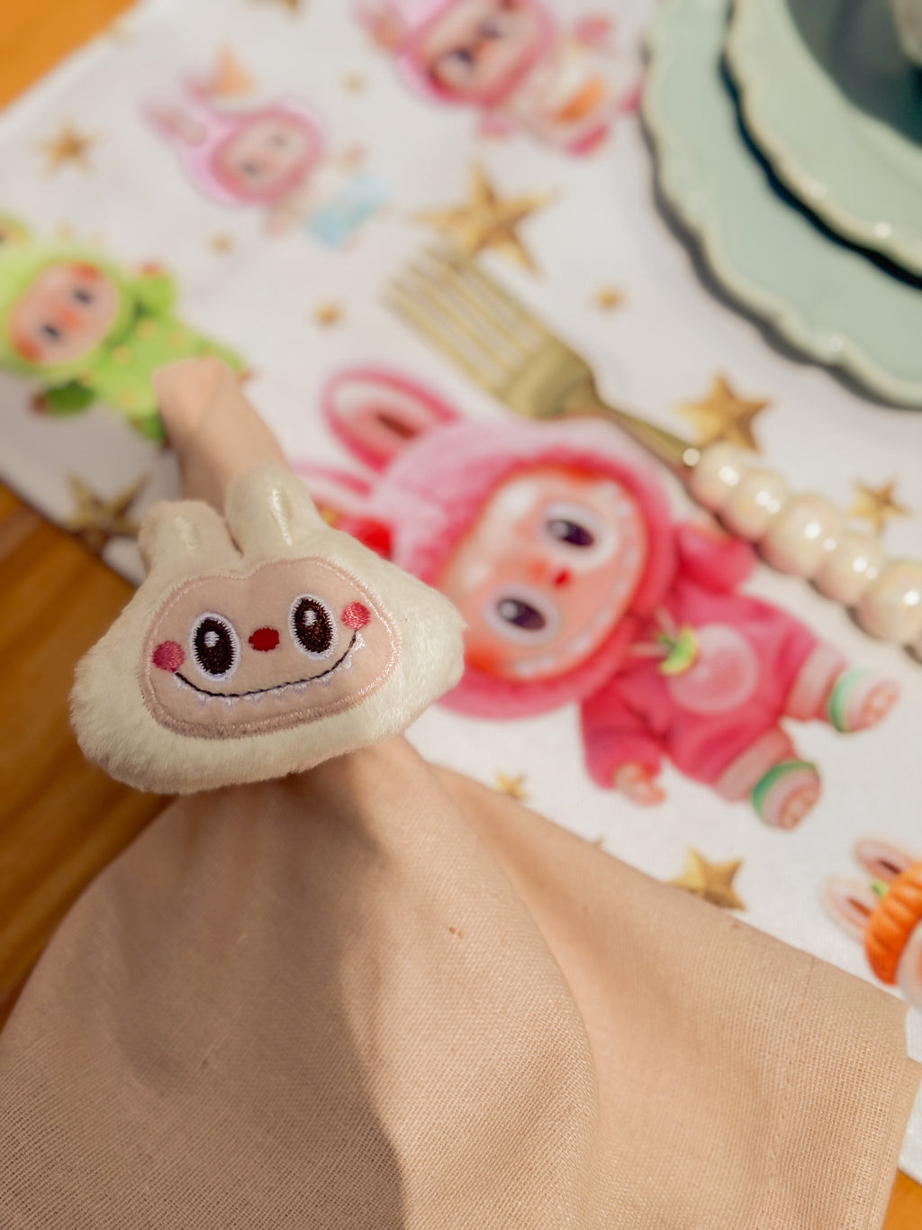 kit Mesa Posta - Sonho Divertido ( linha infantil meninas )