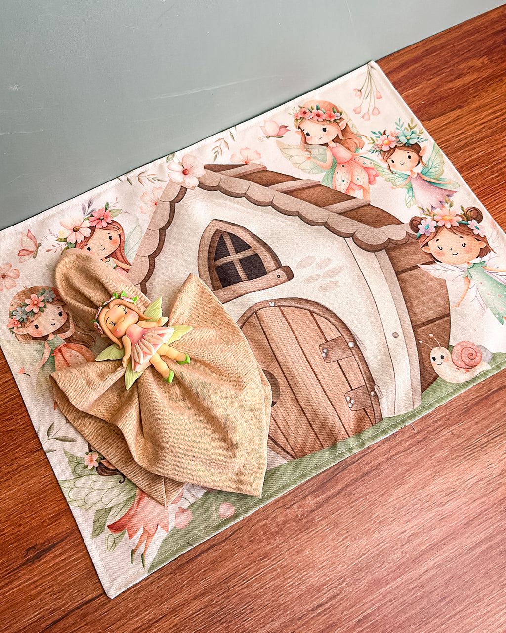 kit Mesa Posta - Sonho Divertido ( linha infantil meninas )