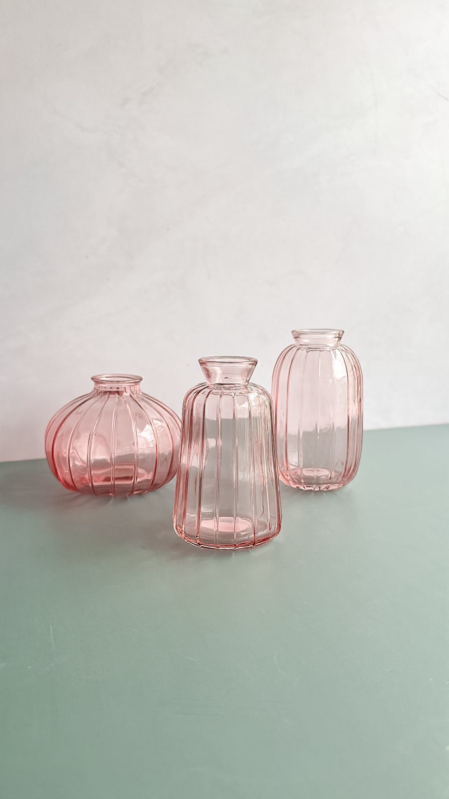 Trio Vasos Collors