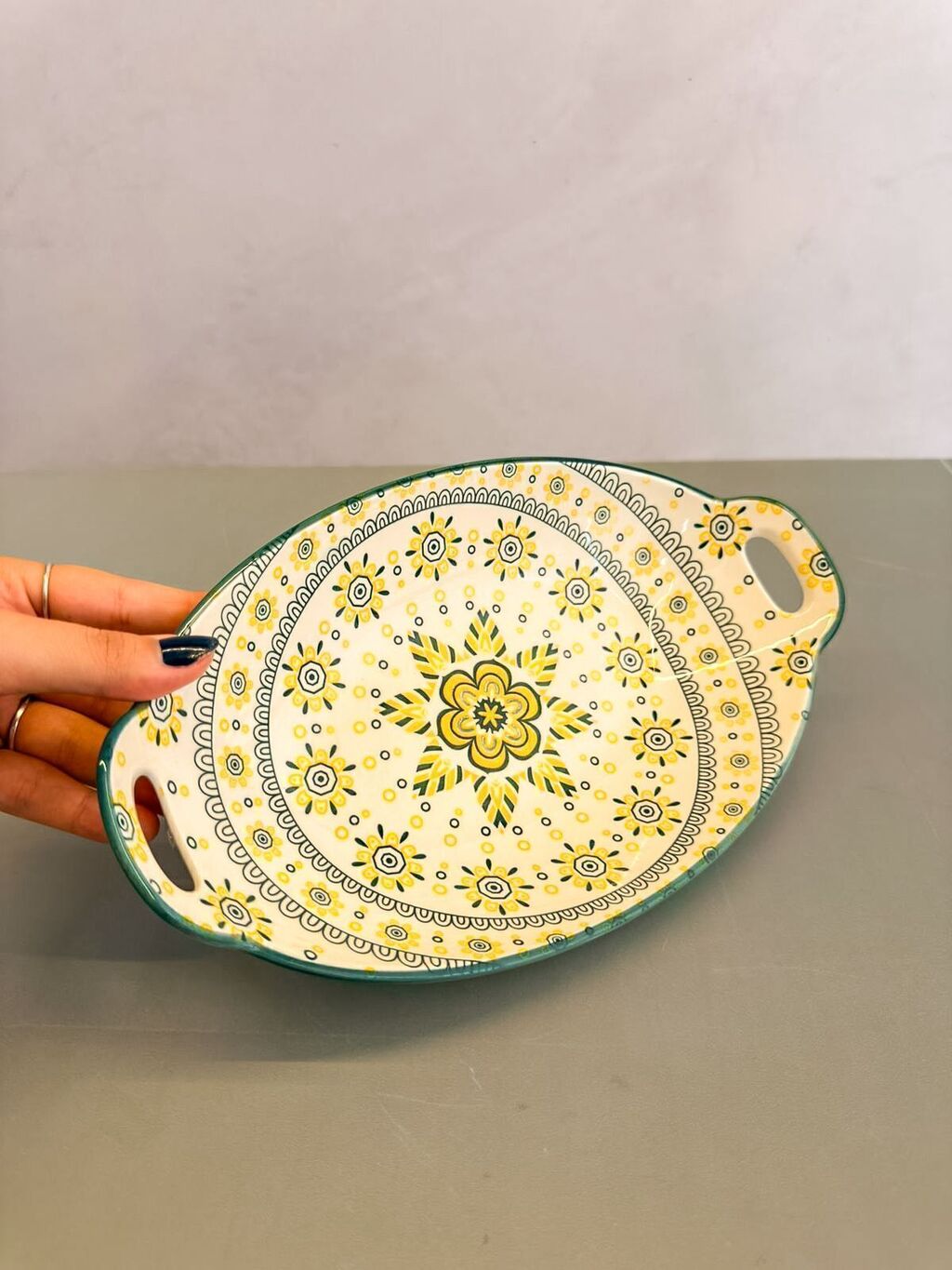 Bandeja porcelana