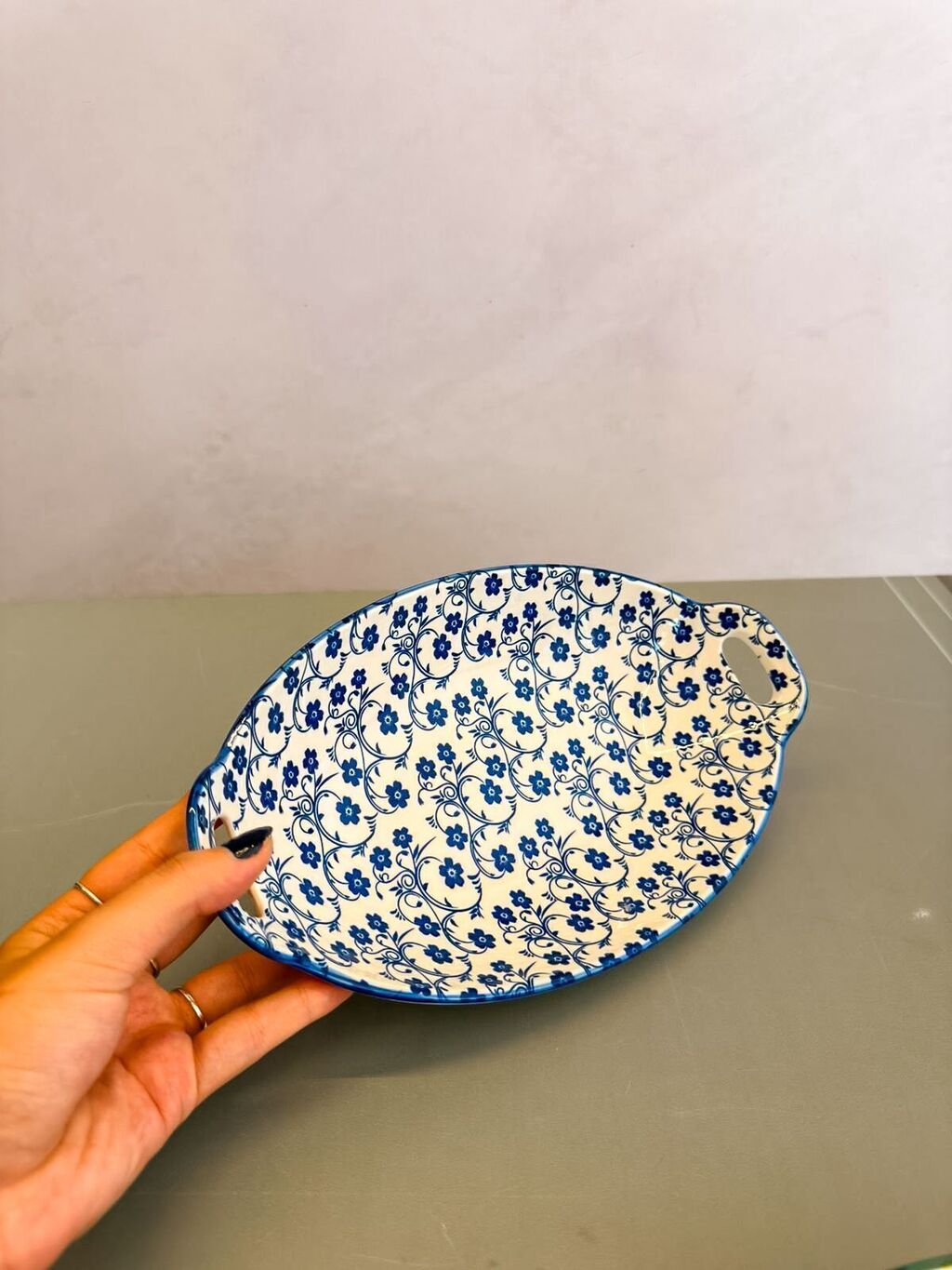 Bandeja porcelana