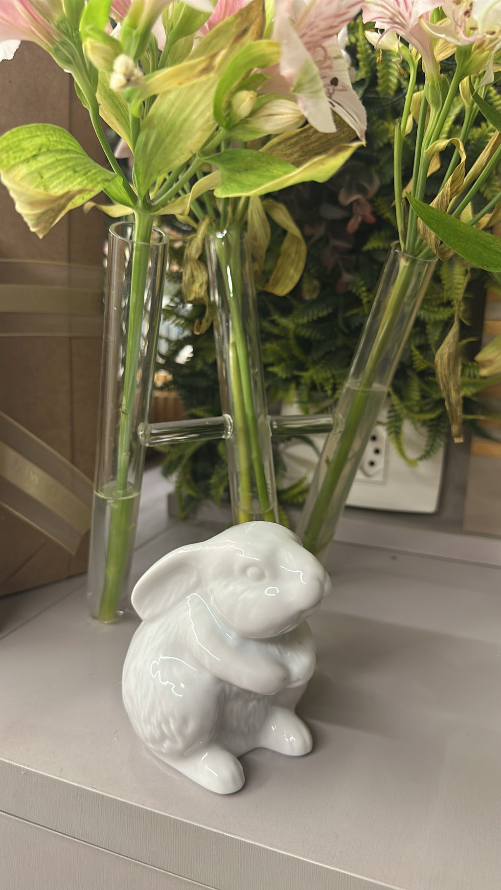 Coelhos porcelana