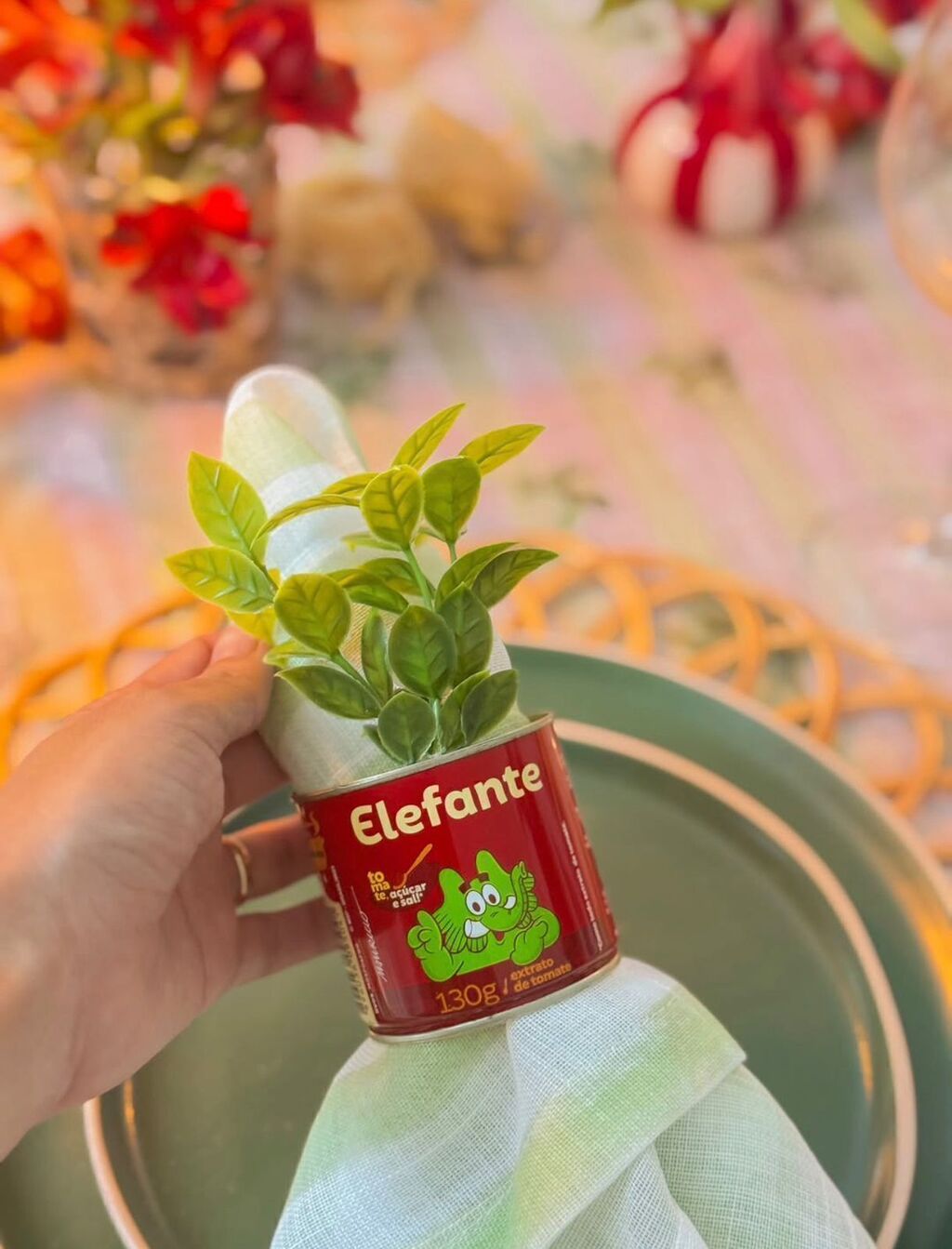 kit Mesa Posta - Tomate